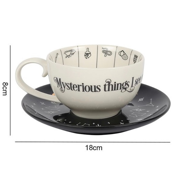 Large Fortune Teller Tea Cup NIB - Picture 6 of 9